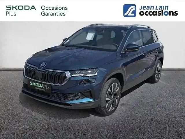 Bleu Utilisé 2023 Skoda Karoq Style SUV | 28 890 € (Prix juste) - Image 1/4