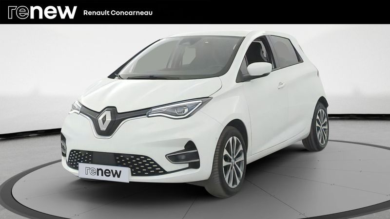 Blanc Utilisé 2021 Renault Zoe Intens Citadine | 17 400 € (Prix cher) - Image 1/4