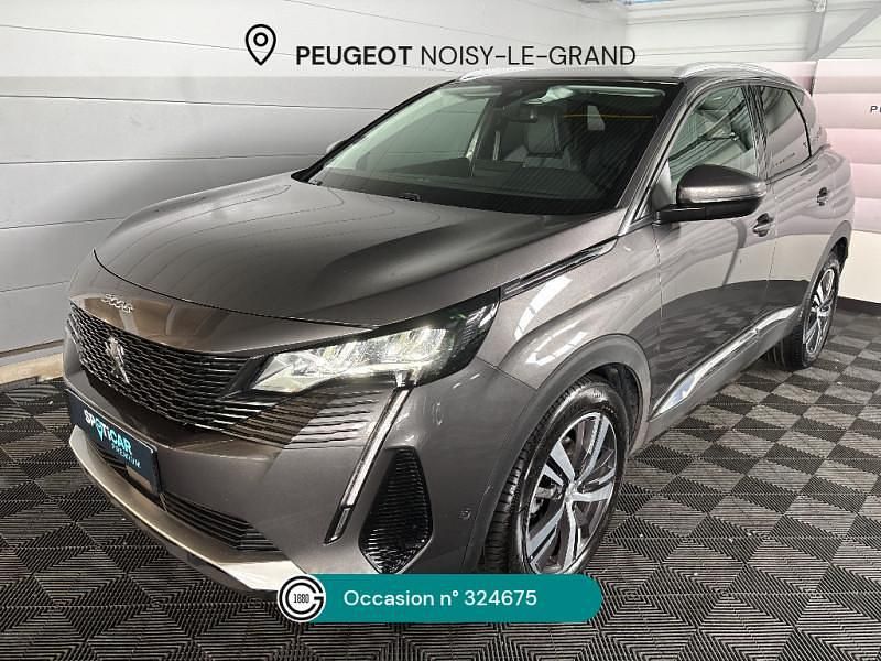 Gris Utilisé 2021 Peugeot 3008 Allure SUV | 19 450 € (Bon prix) - Image 1/4