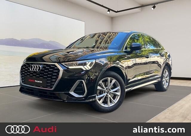 Noir mythe métallisé Utilisé 2022 Audi Q3 Sportback S-Line SUV | 38 980 € - Image 1/4