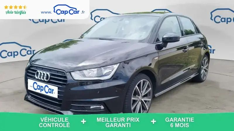 Noir Utilisé 2016 Audi A1 Citadine | 12 490 € (Prix juste) - Image 1/4