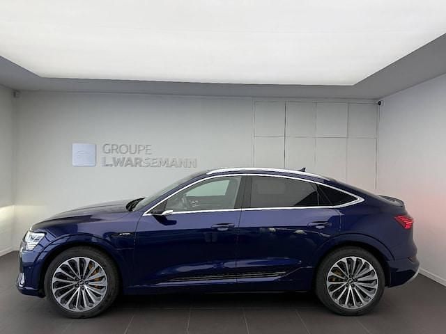 Occasion Audi e-tron Sportback Design 300 kW (408 ch) 2022 Bleu navarre métallisé SUV