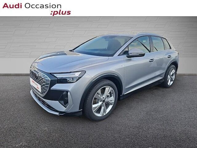 Argent fleuret métallisé Utilisé 2025 Audi Q4 e-tron S-Line SUV | 46 990 € (Bon prix) - Image 1/4