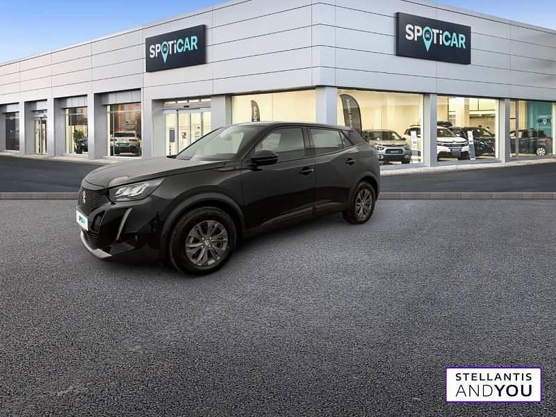 Noir Utilisé 2021 Peugeot e-2008 Business-Line SUV | 16 590 € (Prix juste) - Image 1/4