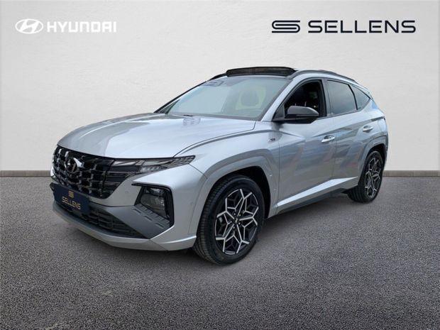 Gris Utilisé 2023 Hyundai Tucson N Line SUV | 33 990 € (Prix juste) - Image 1/4