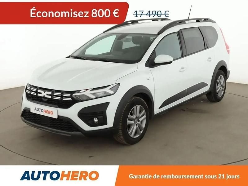 Blanc Occasion 2023 Dacia Jogger Expression Monospace | 16 690 € (Bon prix) - Image 1/2