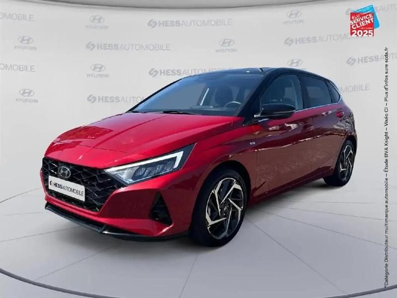 Noir Utilisé 2022 Hyundai i20 Berline | 18 999 € (Prix assez cher) - Image 1/4