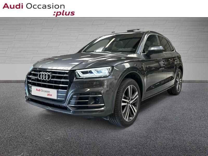 Gris daytona nacré Utilisé 2020 Audi Q5 S-Line SUV | 34 900 € (Bon prix) - Image 1/4