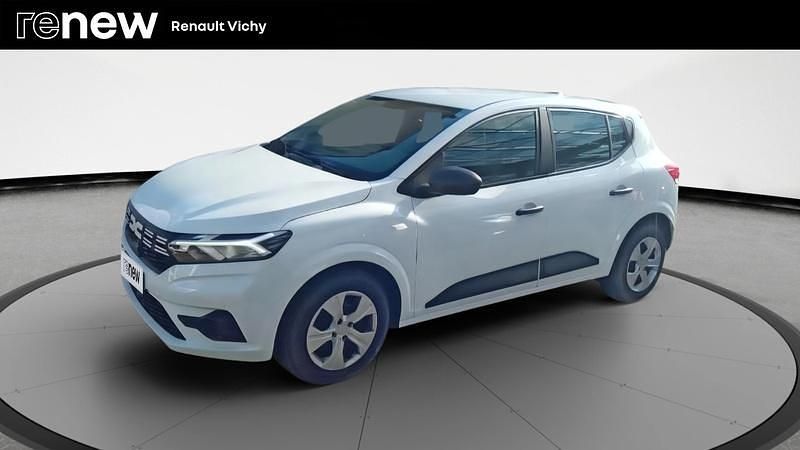 Blanc Utilisé 2023 Dacia Sandero Essentiel Citadine | 12 990 € (Bon prix) - Image 1/4