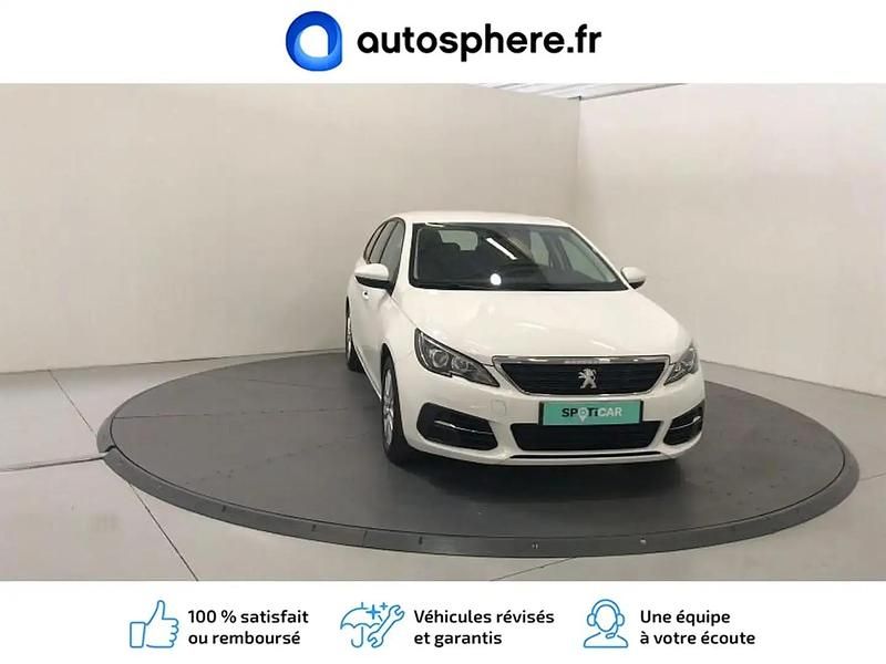 Blanc Utilisé 2019 Peugeot 308 Active Break | 18 780 € (Prix assez cher) - Image 1/4