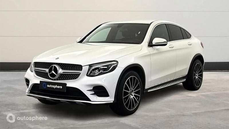 Blanc Utilisé 2018 Mercedes GLC220 Sportline SUV | 35 990 € (Prix cher) - Image 1/4