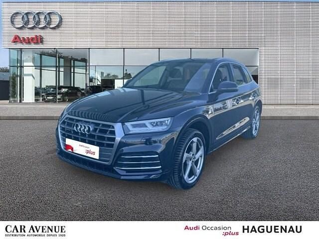 Bleu lunaire métallisé Utilisé 2019 Audi Q5 Design SUV | 34 988 € (Prix juste) - Image 1/4