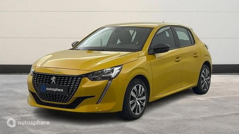 Jaune Utilisé 2023 Peugeot 208 Active Citadine | 13 299 € (Prix juste) - Image 1/4