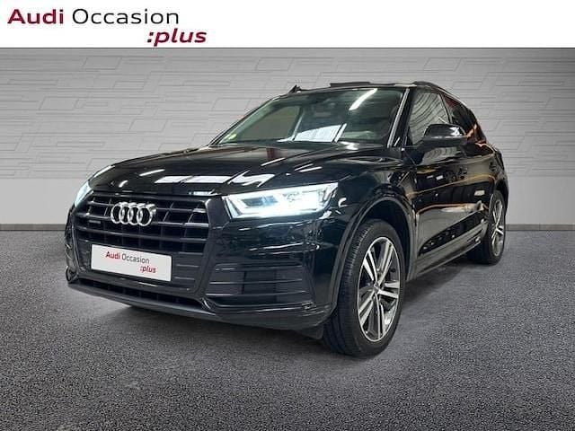 Noir mythic métallisé Occasion 2019 Audi Q5 S-Line SUV | 31 790 € (Prix juste) - Image 1/4