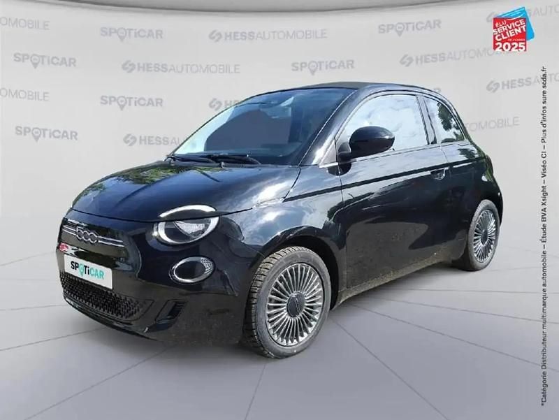 Noir Utilisé 2022 Fiat 500C Cabriolet | 17 999 € (Prix juste) - Image 1/4