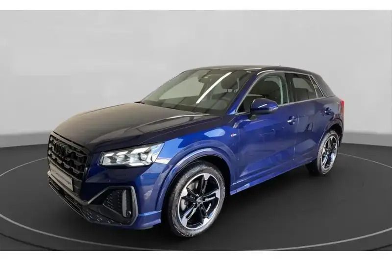 Bleu Utilisé 2022 Audi Q2 S-Line SUV | 29 780 € (Prix juste) - Image 1/4