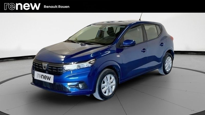 Bleu Utilisé 2022 Dacia Sandero Comfort Citadine | 13 990 € (Prix juste) - Image 1/4