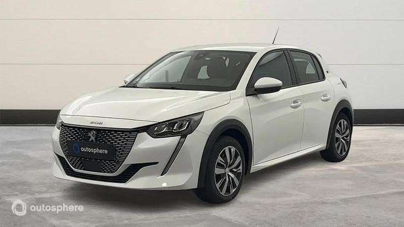 Blanc Utilisé 2020 Peugeot e-208 Active Citadine | 12 999 € - Image 1/4