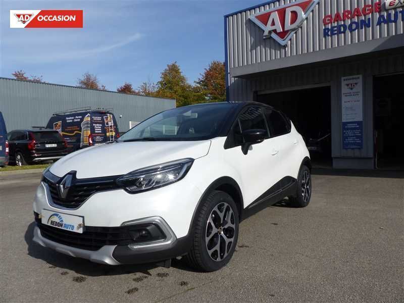Blanc Utilisé 2019 Renault Captur Intens SUV | 13 990 € (Prix juste) - Image 1/4