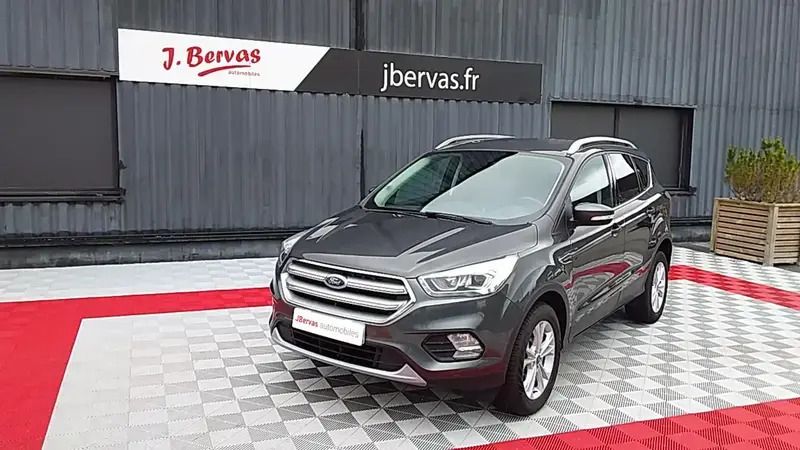 Gray Utilisé 2018 Ford Kuga Business Edition SUV | 17 990 € (Prix assez cher) - Image 1/4