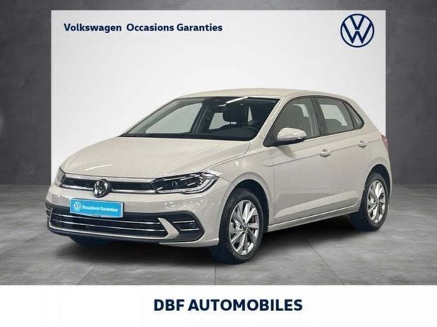 Gris Utilisé 2022 VW Polo Style Berline | 18 499 € (Prix juste) - Image 1/4