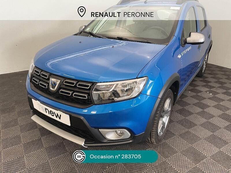 Bleu Utilisé 2020 Dacia Sandero Stepway Citadine | 12 990 € (Prix juste) - Image 1/4