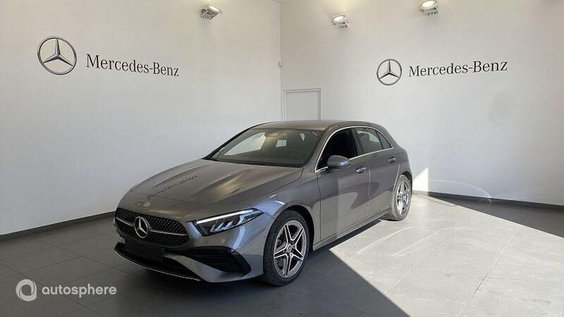 Gris Utilisé 2024 Mercedes A250 AMG line Berline | 35 999 € (Prix juste) - Image 1/4