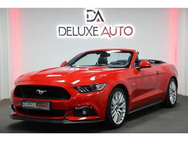 Occasion Ford Mustang GT 421 ch (309 kW) 2017 Rouge Cabriolet