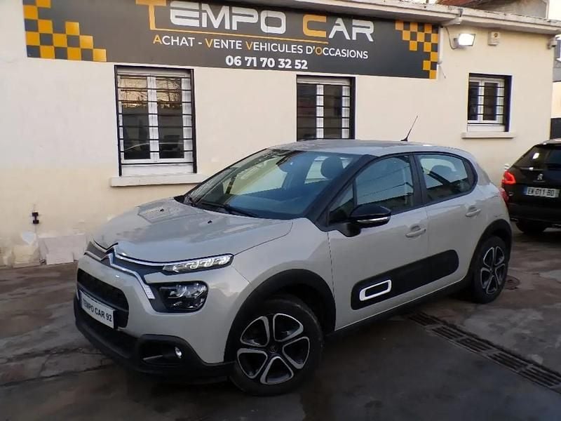 Beige Occasion 2021 Citroën C3 Feel Berline | 9 490 € (Bon prix) - Image 1/4
