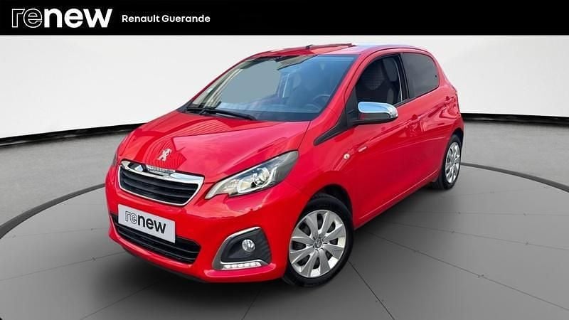 Rouge Utilisé 2020 Peugeot 108 Roland Garros Citadine | 8 490 € (Bon prix) - Image 1/4