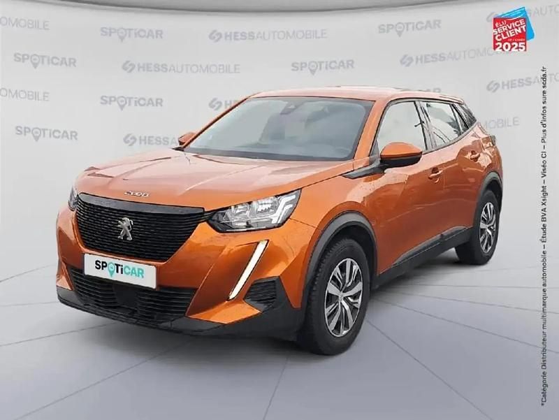 Orange Utilisé 2021 Peugeot 2008 Active SUV | 10 799 € (Super prix) - Image 1/4