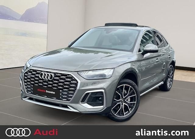 Gris chronos métallisé Utilisé 2024 Audi Q5 Sportback S-Line SUV | 63 880 € (Prix cher) - Image 1/4