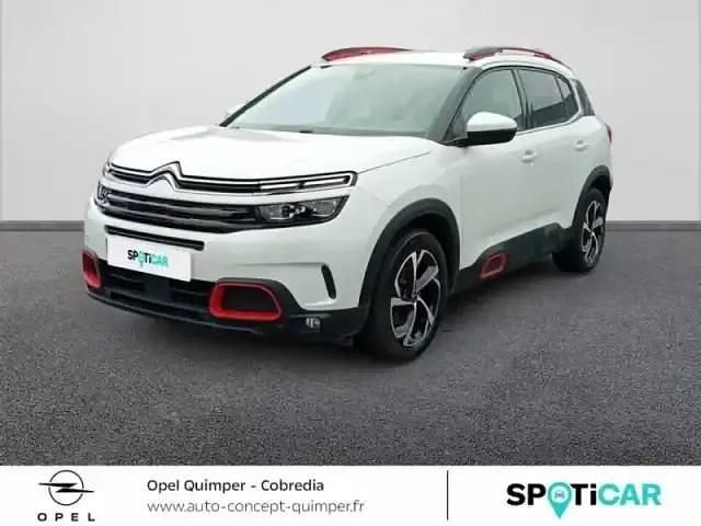 Gris Utilisé 2020 Citroën C5 Aircross PureTech SUV | 16 990 € - Image 1/4