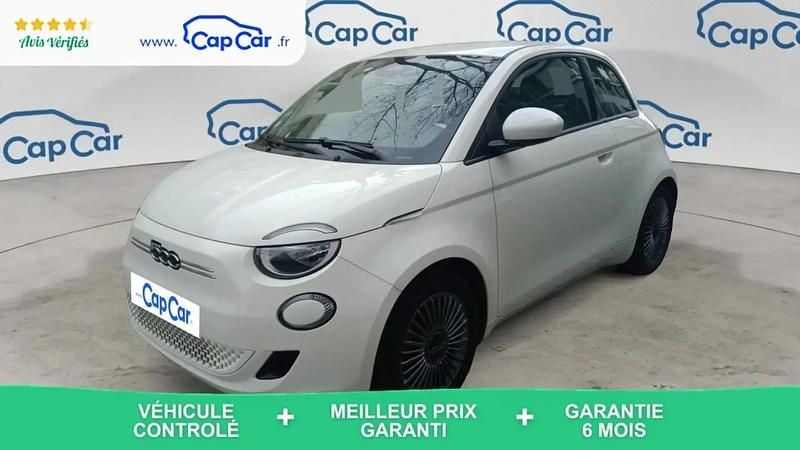 Blanc Occasion 2021 Fiat 500e Citadine | 11 990 € (Bon prix) - Image 1/4