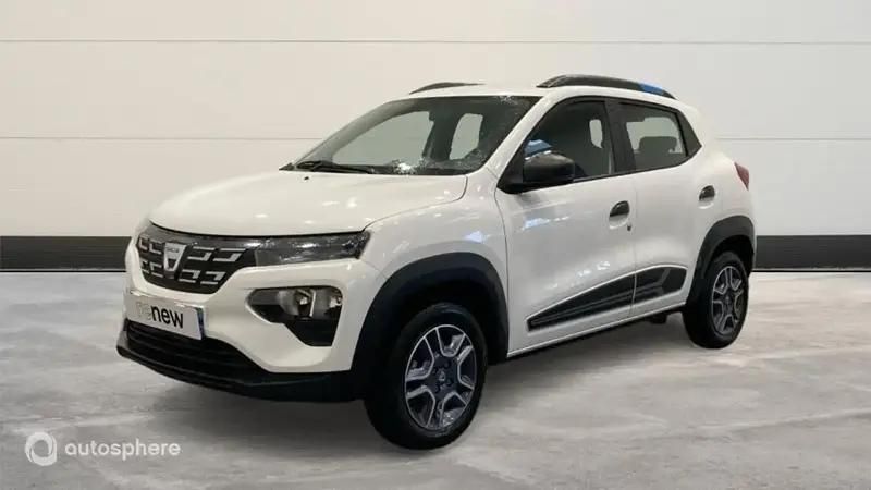 Blanc Utilisé 2020 Dacia Spring Business Citadine | 8 999 € (Prix juste) - Image 1/4