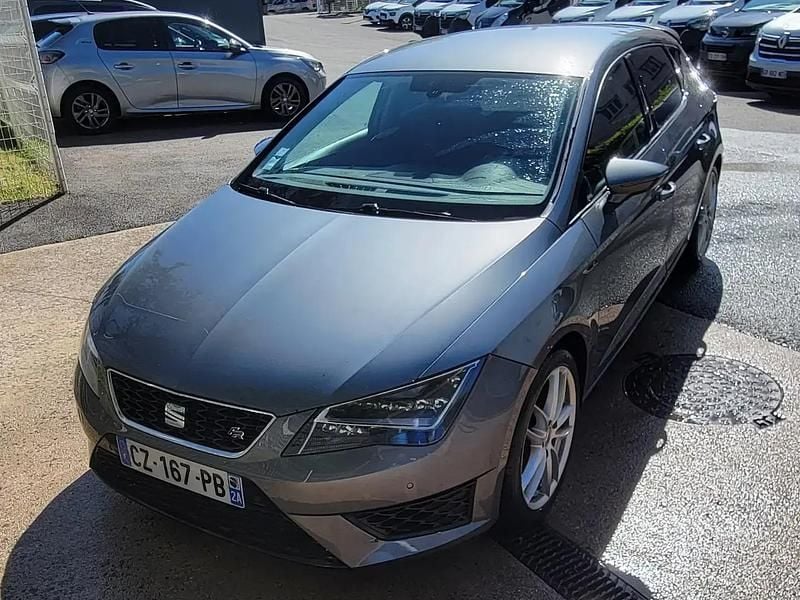 Gris Utilisé 2013 Seat Leon FR Berline | 6 990 € (Bon prix) - Image 1/4