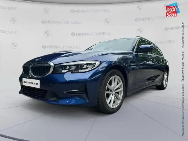 Bleu Utilisé 2020 BMW 318 Sport Line Break | 25 499 € (Prix juste) - Image 1/4