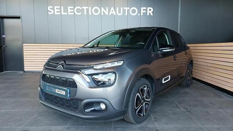 Gris Occasion 2021 Citroën C3 Feel Citadine | 15 490 € - Image 1/4