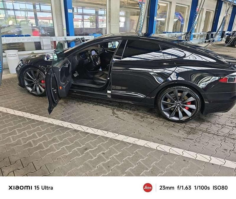 Occasion Tesla Model S Performance 567 kW (772 ch) 2016 Noir Citadine