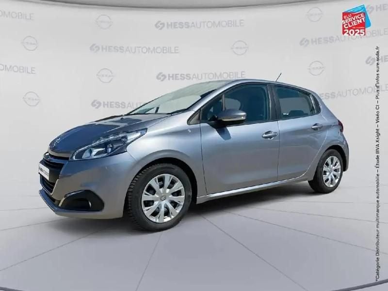 Gris Utilisé 2018 Peugeot 208 Active Citadine | 7 999 € (Bon prix) - Image 1/4