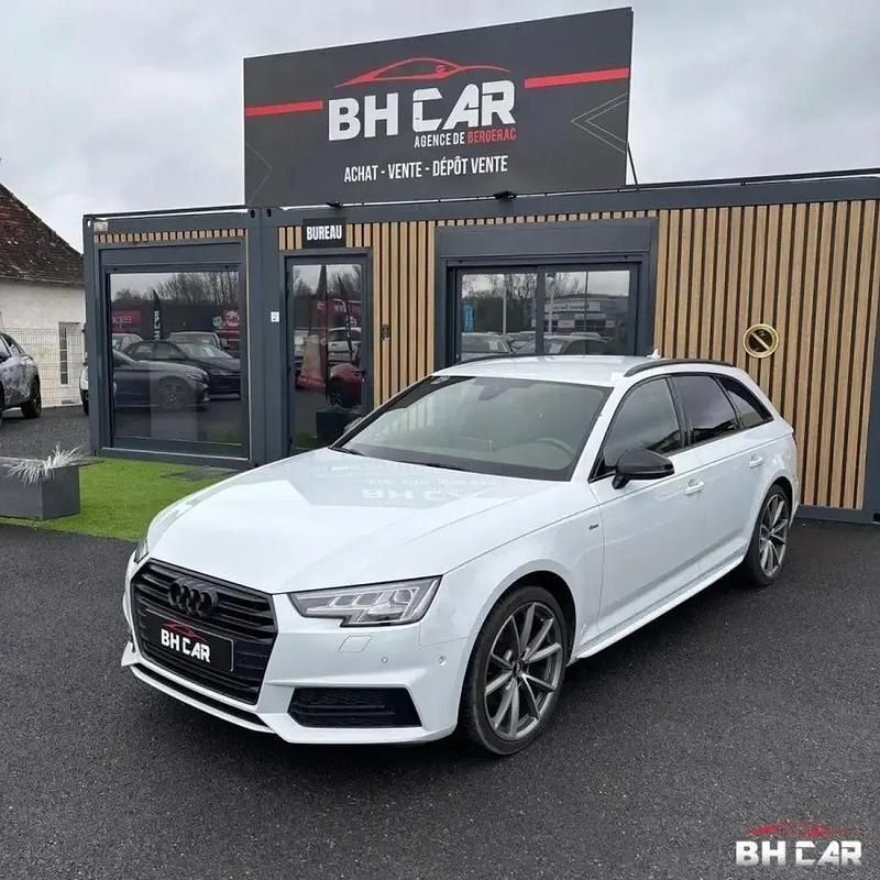 Blanc Utilisé 2018 Audi A4 S-Line Berline | 19 490 € (Prix juste) - Image 1/4