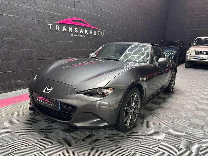 Occasion Mazda MX5 Selection 160 ch (117 kW) 2018 Gris Cabriolet