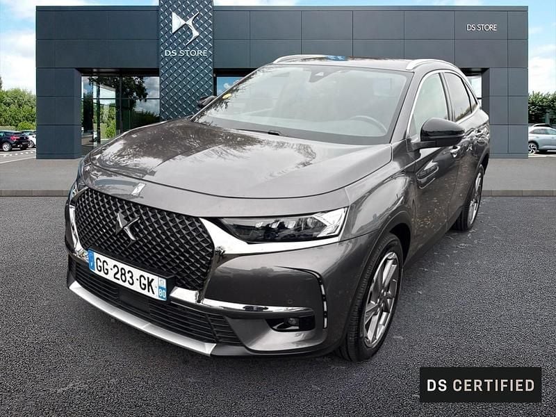 Gris Utilisé 2022 DS Automobiles DS7 Crossback Rivoli SUV | 26 990 € (Prix juste) - Image 1/4