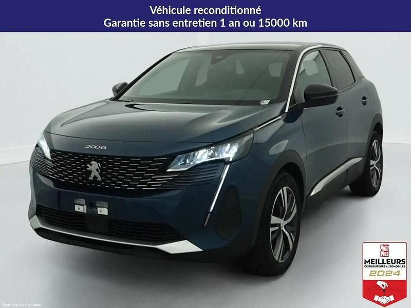 Bleu Utilisé 2024 Peugeot 3008 Allure SUV | 21 274 € (Prix juste) - Image 1/4