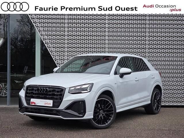 Blanc glacier métallisé Utilisé 2022 Audi Q2 S-line plus SUV | 31 790 € (Prix juste) - Image 1/4