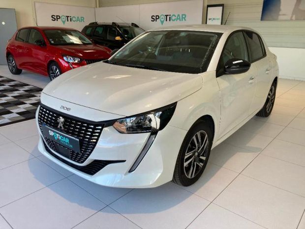 Blanc Utilisé 2022 Peugeot 208 Allure Citadine | 15 490 € (Prix juste) - Image 1/4