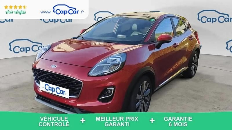 Rouge Utilisé 2022 Ford Puma Gen-E Titanium X SUV | 18 840 € (Bon prix) - Image 1/4