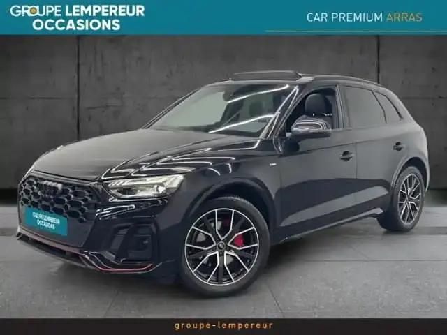 Noir Utilisé 2022 Audi Q5 S-Line SUV | 47 489 € (Prix juste) - Image 1/4