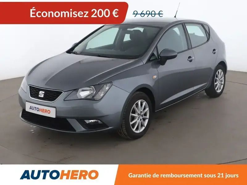 Gris Utilisé 2016 Seat Ibiza CONNECT Citadine | 9 490 € (Prix assez cher) - Image 1/2
