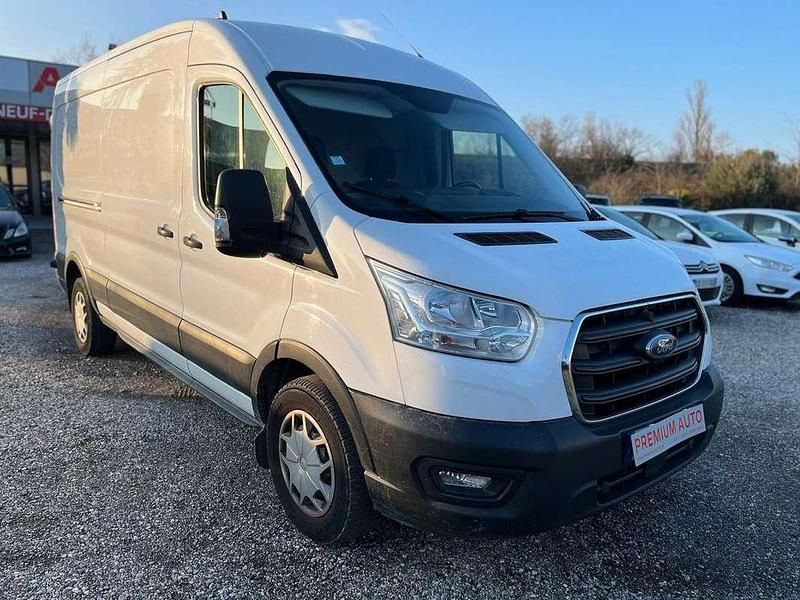 Occasion Ford Transit 131 ch (96 kW) 2020 Blanc Van